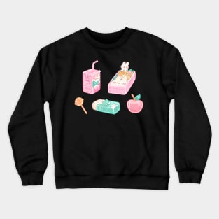 Kawaii Bunny Meal Crewneck Sweatshirt